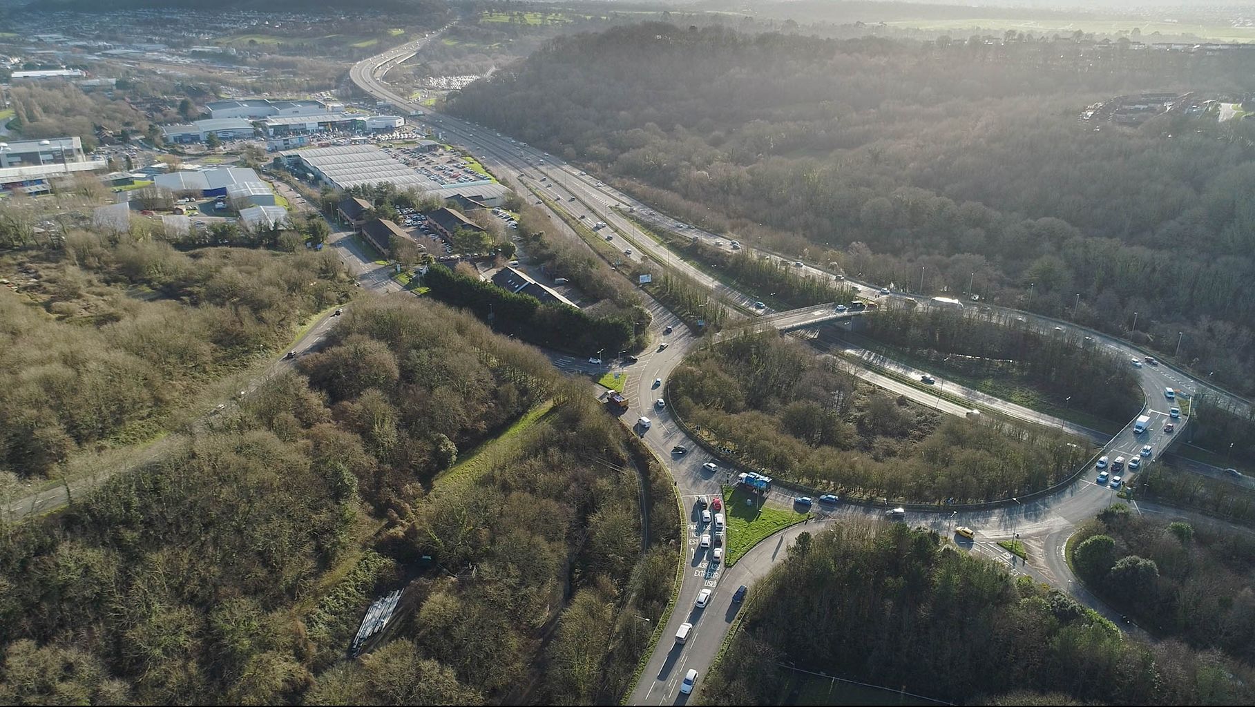 Forder Valley Interchange works get under way News Greatest Hits